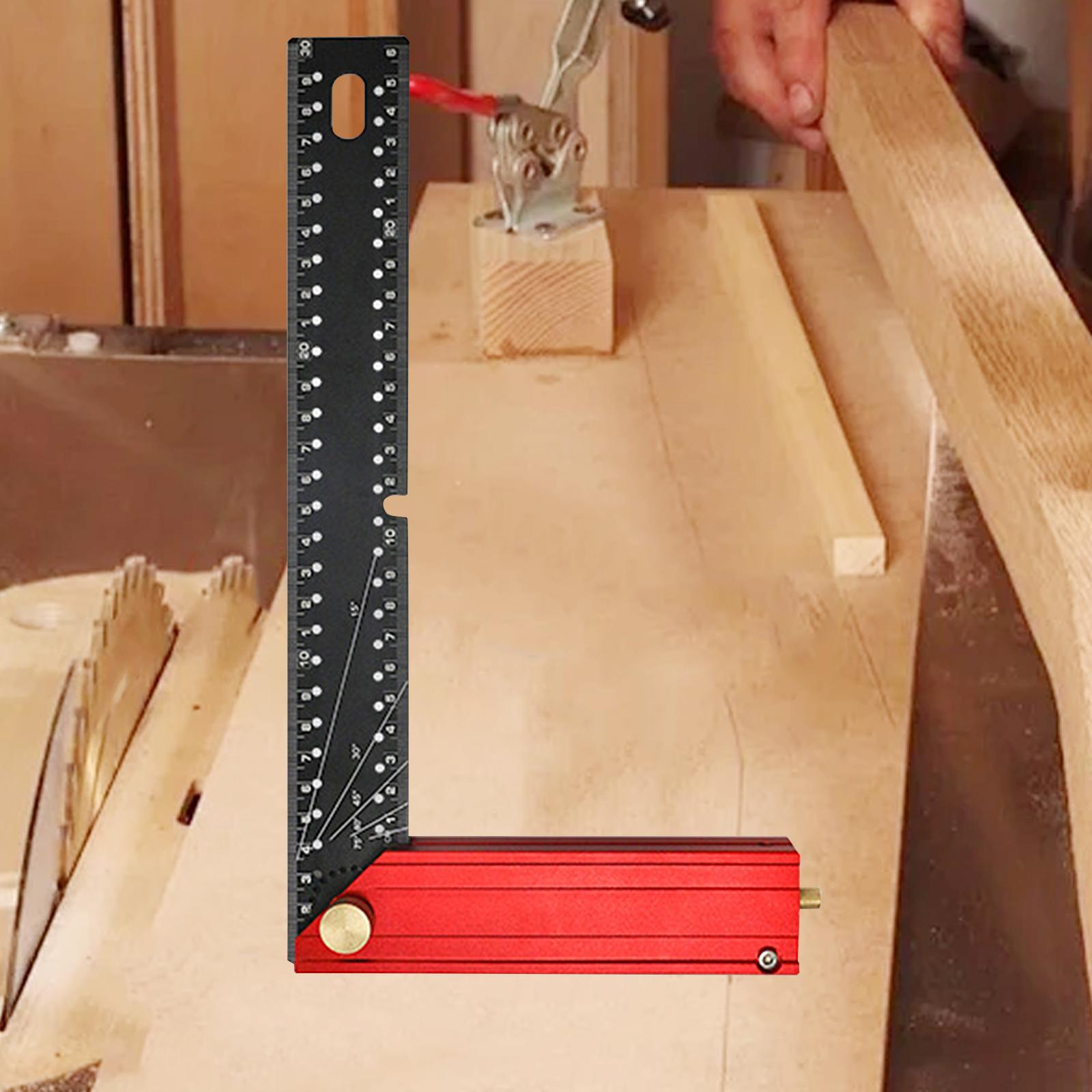 Home Improvement Mark - تأطير مربع الدقة L مربع حاكم