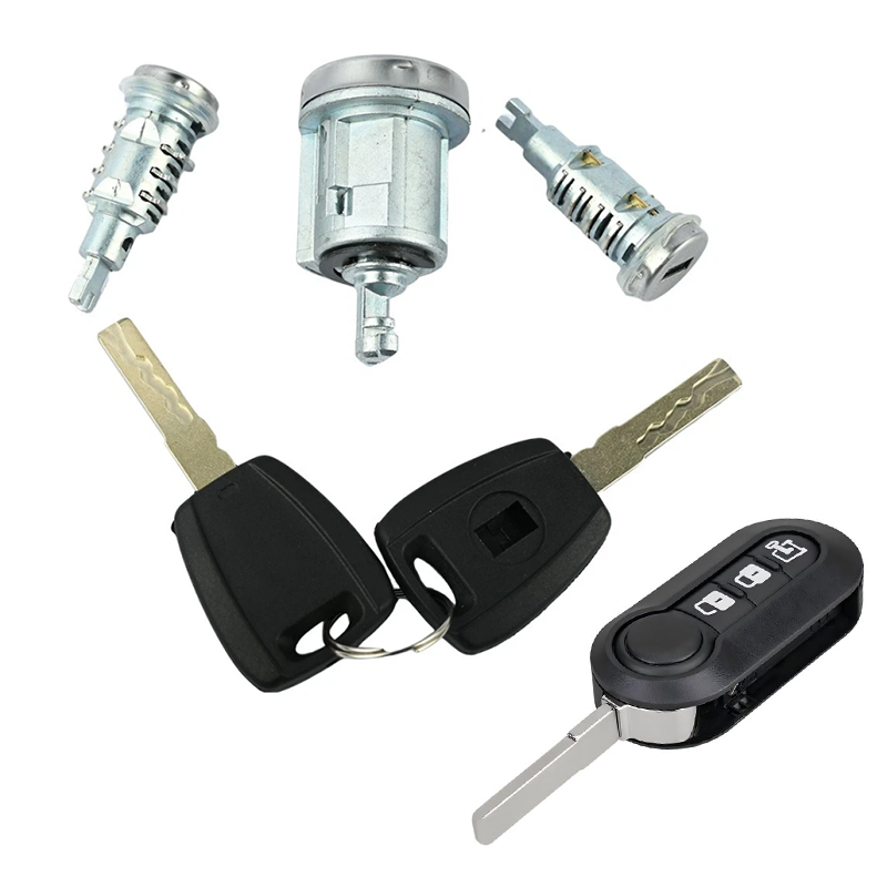 Door Lock - طقم أسطوانة إشعال السيارة مع مجموعة
