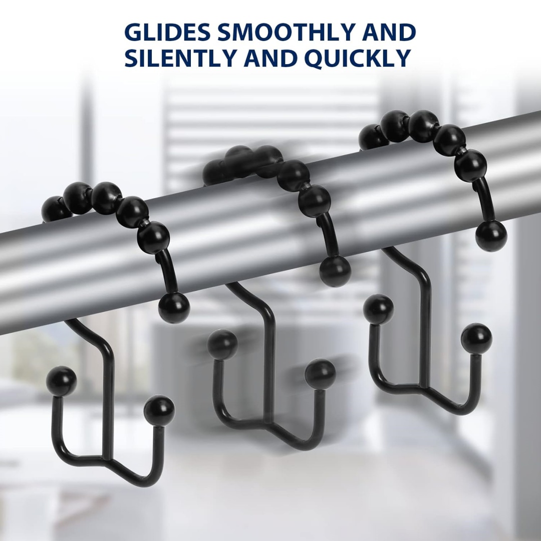 خطاف ستارة الحمام، خطاف حمام م - مراجعة Curtain Rods وسعره