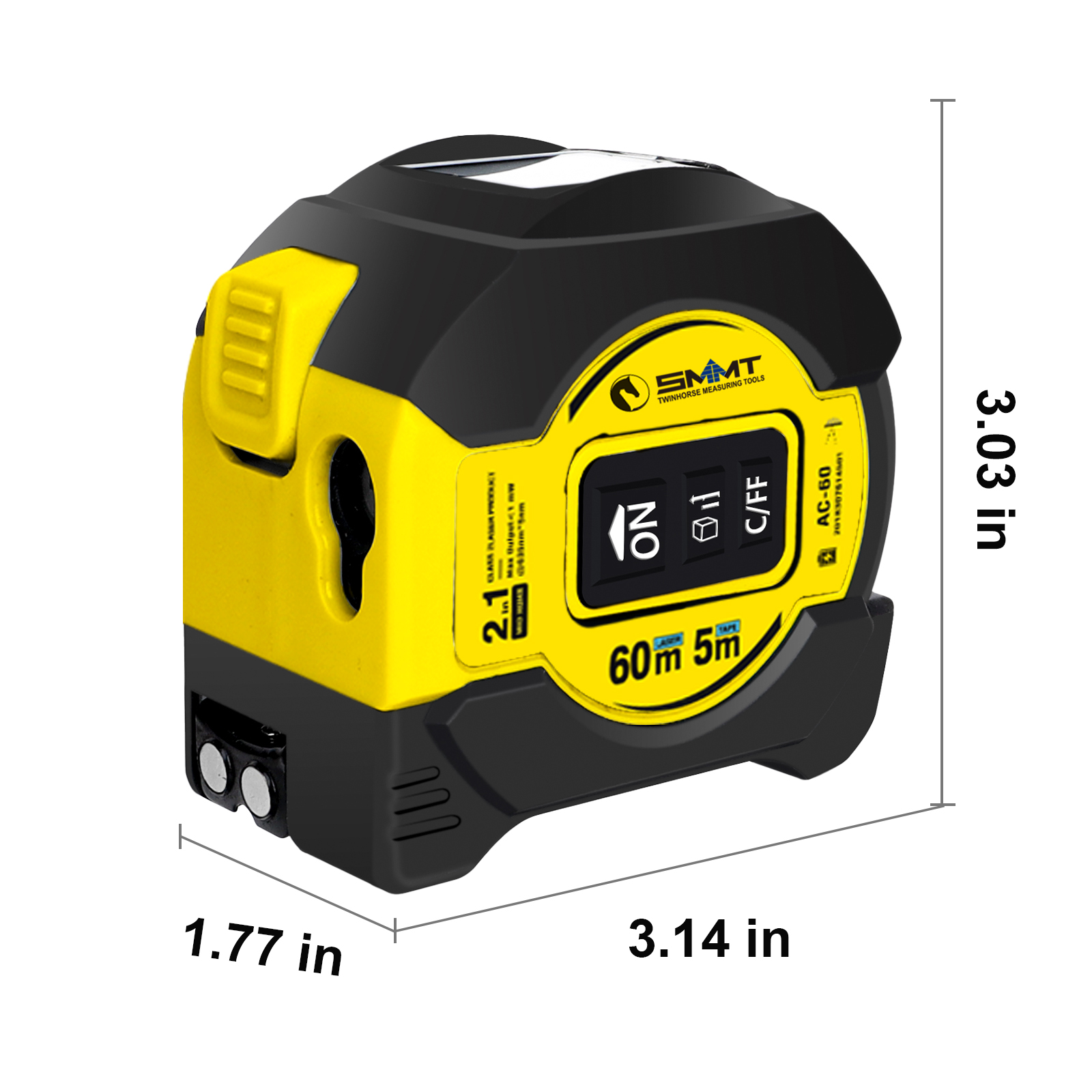 جهاز قياس المسافات بالليزر 2 ف - مراجعة Tape Measure وسعره