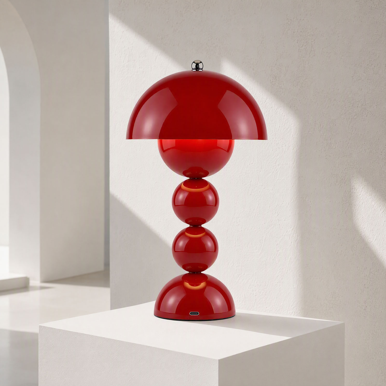مصباح طاولة على شكل فطر بتصميم - مراجعة Light Switch وسعره