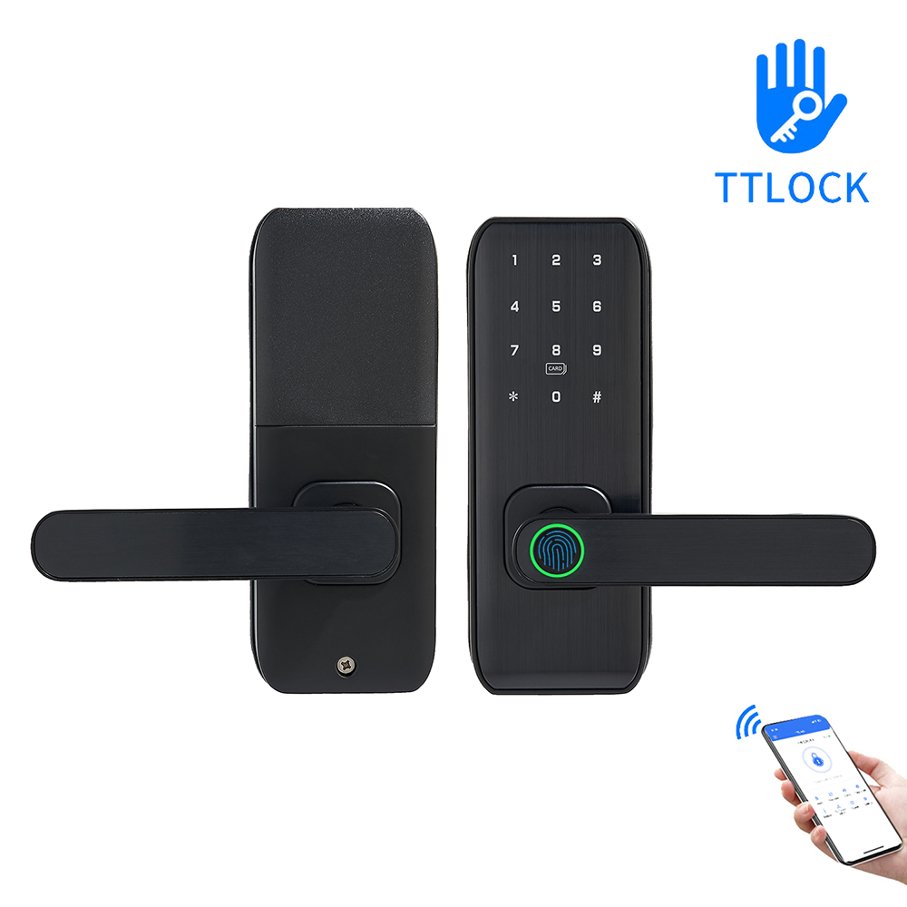 قفل ذكي ببصمة الإصبع وكلمة الم - مراجعة Door Lock وسعره