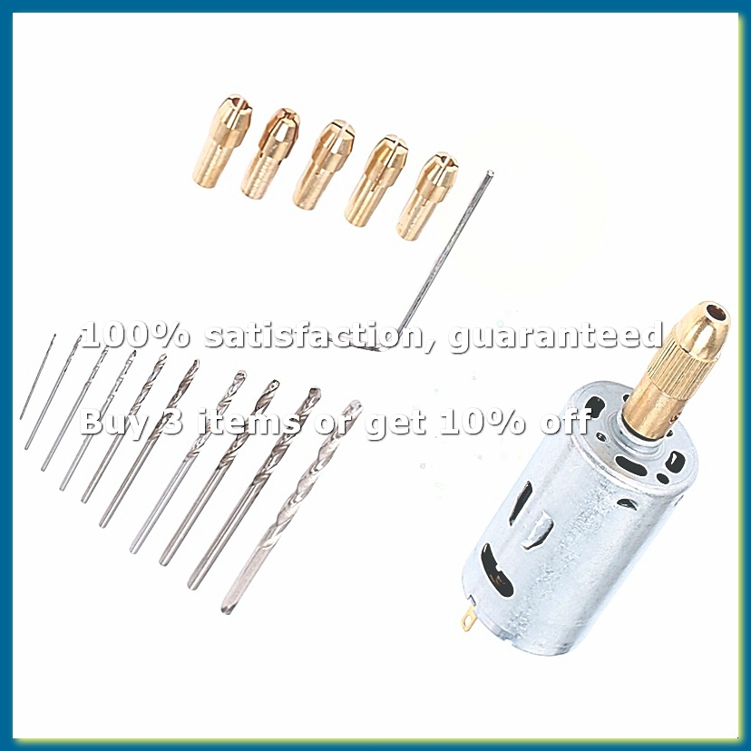 مجموعة مثقاب كهربائي يدوي صغير - مراجعة Drill Bits وسعره