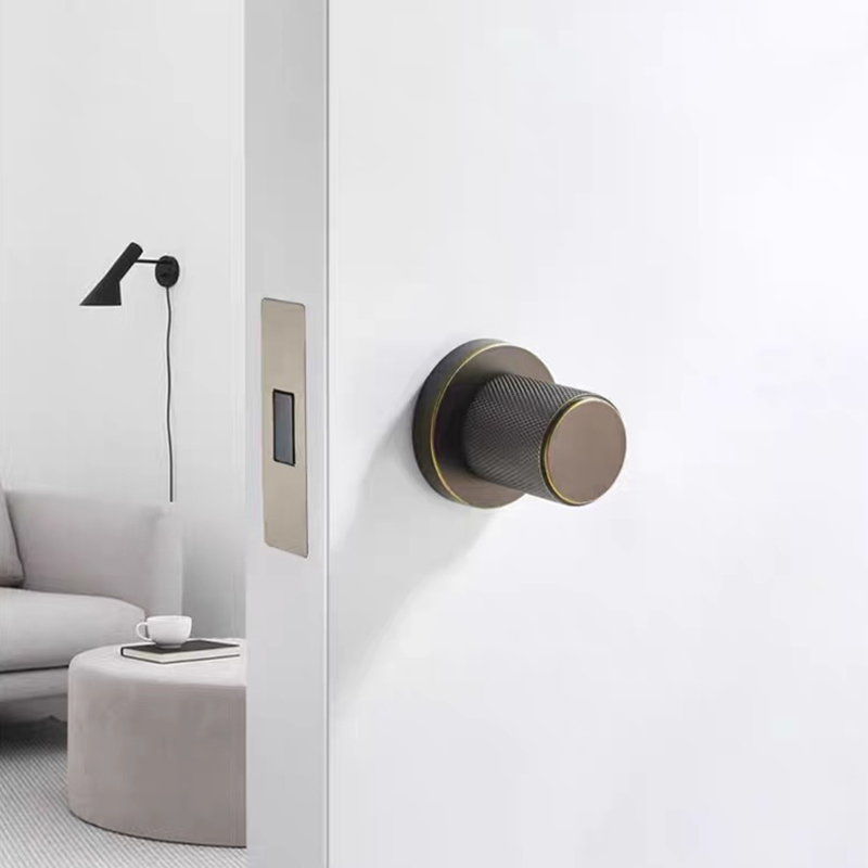 مقبض باب داخلي خشبي عصري ذهبي  - مراجعة Door Handle وسعره