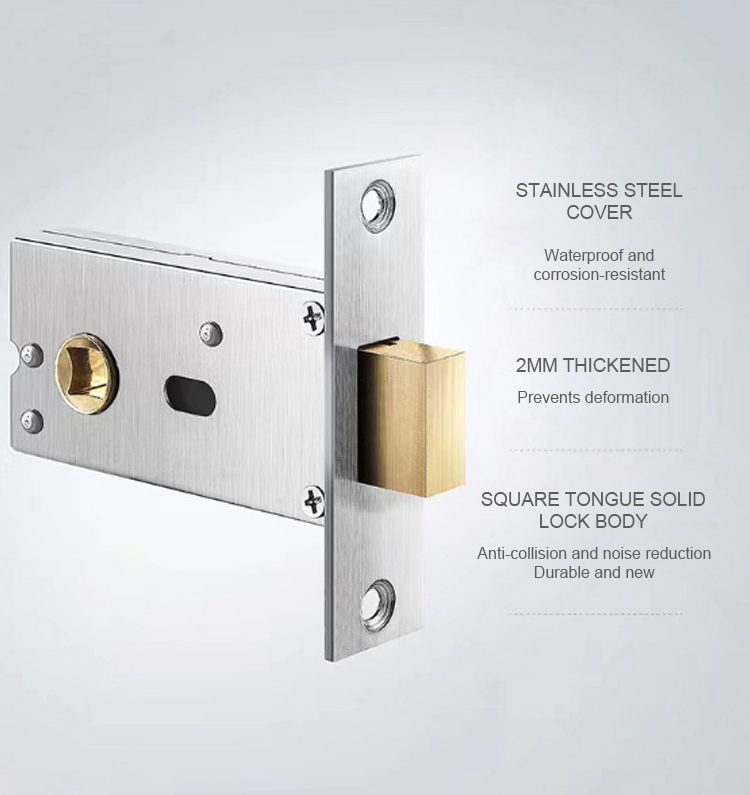 مقبض باب داخلي خشبي عصري ذهبي  - مراجعة Door Handle وسعره
